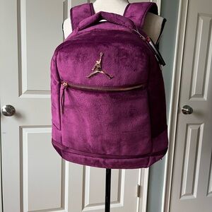 Purple Jordan Backpack NWT